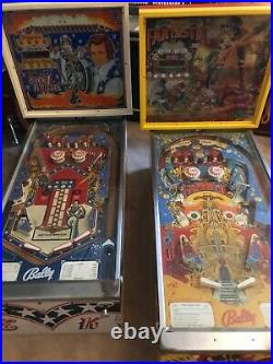 Bally 1977 Evel Knievel Pinball Machine Plays Great. Professional Home Edition