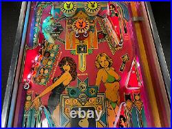 Bally 1978 Playboy Pinball Machine Leds Plays Great Hugh Heffner