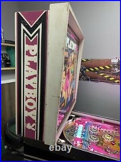 Bally 1978 Playboy Pinball Machine Leds Plays Great Hugh Heffner Super Nice