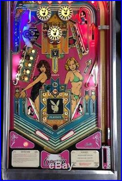 Bally 1978 Playboy Pinball Machine Works Great Leds Goregous Example