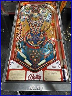 Bally 1979 Harlem Globetrotters Pinball Machine Leds Plays Great Super Nice