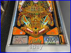 Bally 1979 Kiss Pinball Machine Gorgeous Original Stunning Example