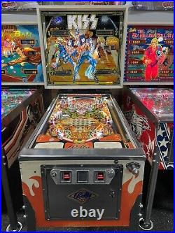 Bally 1979 Kiss Pinball Machine Gorgeous Stunning Example