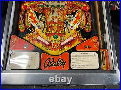 Bally 1979 Kiss Pinball Machine Gorgeous Stunning Example