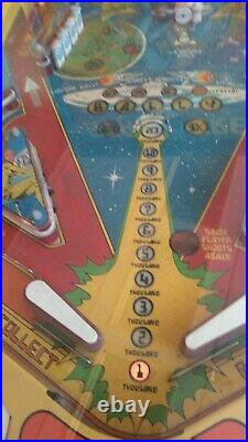 Bally 1979 Star Trek Pinball Machine Plays Great Spock Bones Mccoy Kirk