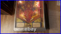Bally 1979 Supersonic Pinball Machine. Supersonic Flight TURNS ON NEEDS TLC Bally 1979 Supersonic Pinball Machine. Supersonic Flight TURNS ON NEEDS TLC