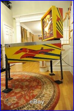 Bally 1979 Supersonic Pinball Machine. Supersonic Flight that holds records