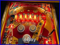 Bally 1979 Supersonic Pinball Machine. Supersonic Flight that holds records