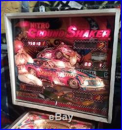 Bally 1981 Nitro ground Shaker pinball machine
