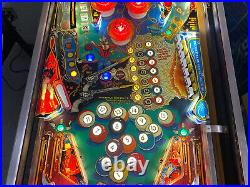 Bally 1984 Eight Ball Deluxe Pinball Machine Leds Plays Great Super Playfield