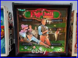 Bally 1985 Eight Ball Champ Pinball Machine Leds Super Duper Rare