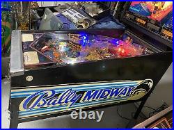 Bally 1986 Motordome Pinball Machine Leds Plays Great