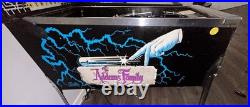 Bally Addams Family Pinball Machine With Brand New Playfield Beautiful Condition