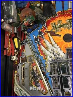 Bally Addams Family Pinball Machine With Brand New Playfield Beautiful Condition