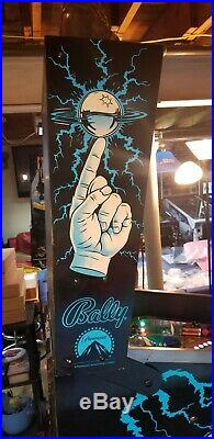 Bally Addams Family Pinball machine Shopped WithLED's & other Xtras