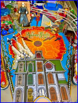 Bally Addams family pinball machine HIGH END RESTORATION