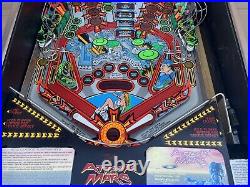 Bally Attack From Mars Pinball Machine With LEDs Beautiful Original Condition