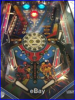 Bally Beat The Clock Pinball Arcade Machine