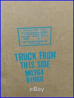 Bally Bingo Pinball Miss Universe 1977 Brand New In Box