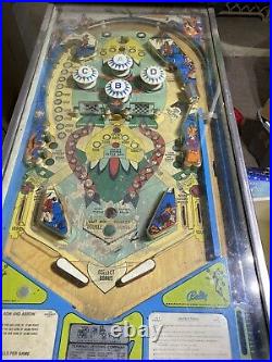 Bally Bow and Arrow 1975 Pinball Machine, 4 Player. Needs Work But Working