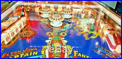 Bally Captain Fantastic Pinball Machine Free Ship Elton John Arcade Mancave