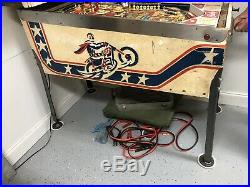 Bally Classic Evel Knievel Pinball Machine 1977