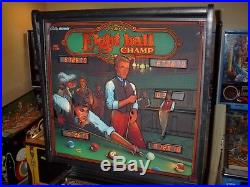 Bally EIGHT BALL CHAMP Deluxe Sequel Collector Classic Arcade Pinball Machine