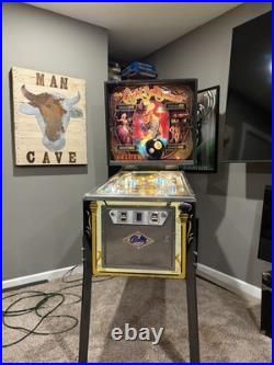 Bally Eight Ball Deluxe Original Pinball Machine Arcade Game 1981