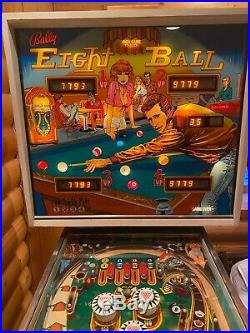 Bally Eight Ball Pinball Machine