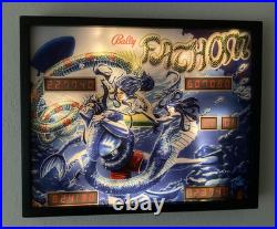 Bally Fathom 1981 Pinball Wall Art LED Arcade Decor