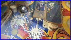 Bally Fireball Pinball C. 1970s Vintage American Analog Pinball Machine