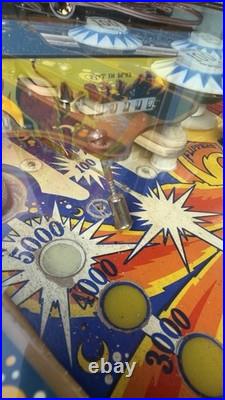 Bally Fireball Pinball C. 1970s Vintage American Analog Pinball Machine