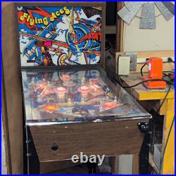 Bally Flying Aces Original Collectible Pinball Machine Vintage Arcade Game