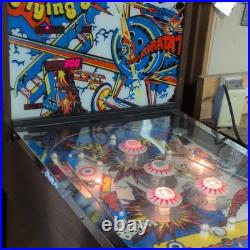 Bally Flying Aces Original Collectible Pinball Machine Vintage Arcade Game