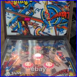 Bally Flying Aces Original Collectible Pinball Machine Vintage Arcade Game