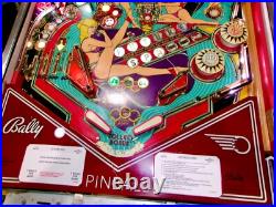 Bally Future Spa Pinball Machine Bally Future Spa Pinball Machine