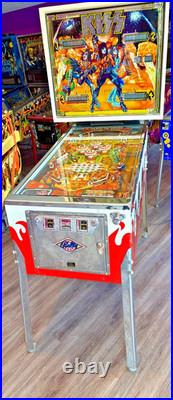 Bally Kiss Pinball Machine. HIGH END RESTORATION Bally Kiss Pinball Machine. HIGH END RESTORATION