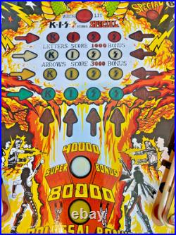 Bally Kiss Pinball Machine. HIGH END RESTORATION Bally Kiss Pinball Machine. HIGH END RESTORATION