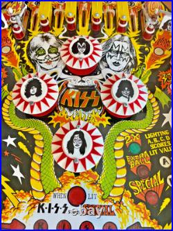 Bally Kiss Pinball Machine. HIGH END RESTORATION Bally Kiss Pinball Machine. HIGH END RESTORATION