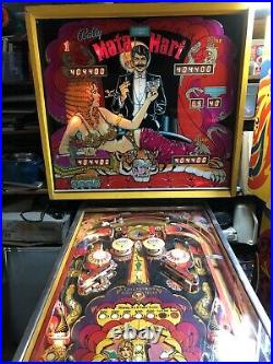 Bally Mata Hari Pinball Machine FREE SHIPPING