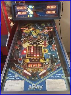 Bally Mr and Mrs Pacman Pinball Machine Alltek Board Pac Man Arcade Coin Op
