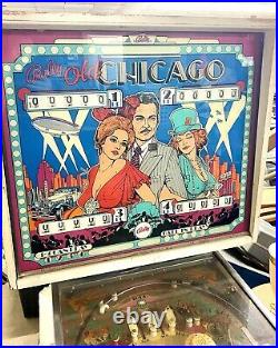 Bally Old Chicago 4 player EM Pinball Machine 1976 Vintage LOCAL PICKUP FLORIDA