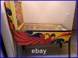 Bally Pinball Fireball 1976 Pinball Machine Old Original