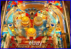 Bally Pinball Machine Night Rider Em Version Arcaderoom Mancave Free Shipping