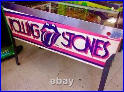 Bally Rolling Stones Pinball Machine