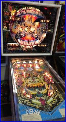 Bally SILVERBALL MANIA arcade pinball machine Beautiful