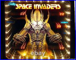 Bally Space Invaders Pinball Machine Professionally Refurbished