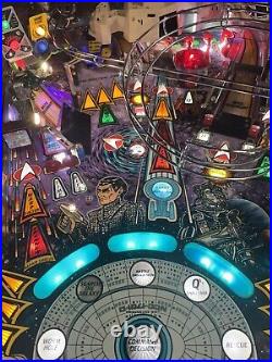 Bally Star Trek Next Generation Pinball Machine A Beauty Works And Plays Great