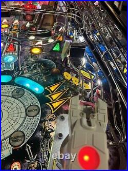 Bally Star Trek Next Generation Pinball Machine A Beauty Works And Plays Great