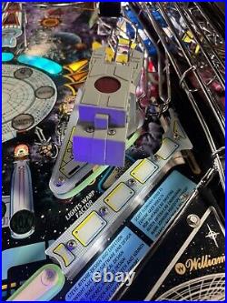 Bally Star Trek Next Generation Pinball Machine A Beauty Works And Plays Great